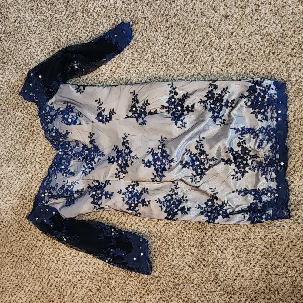 Off the shoulder cocktail dress